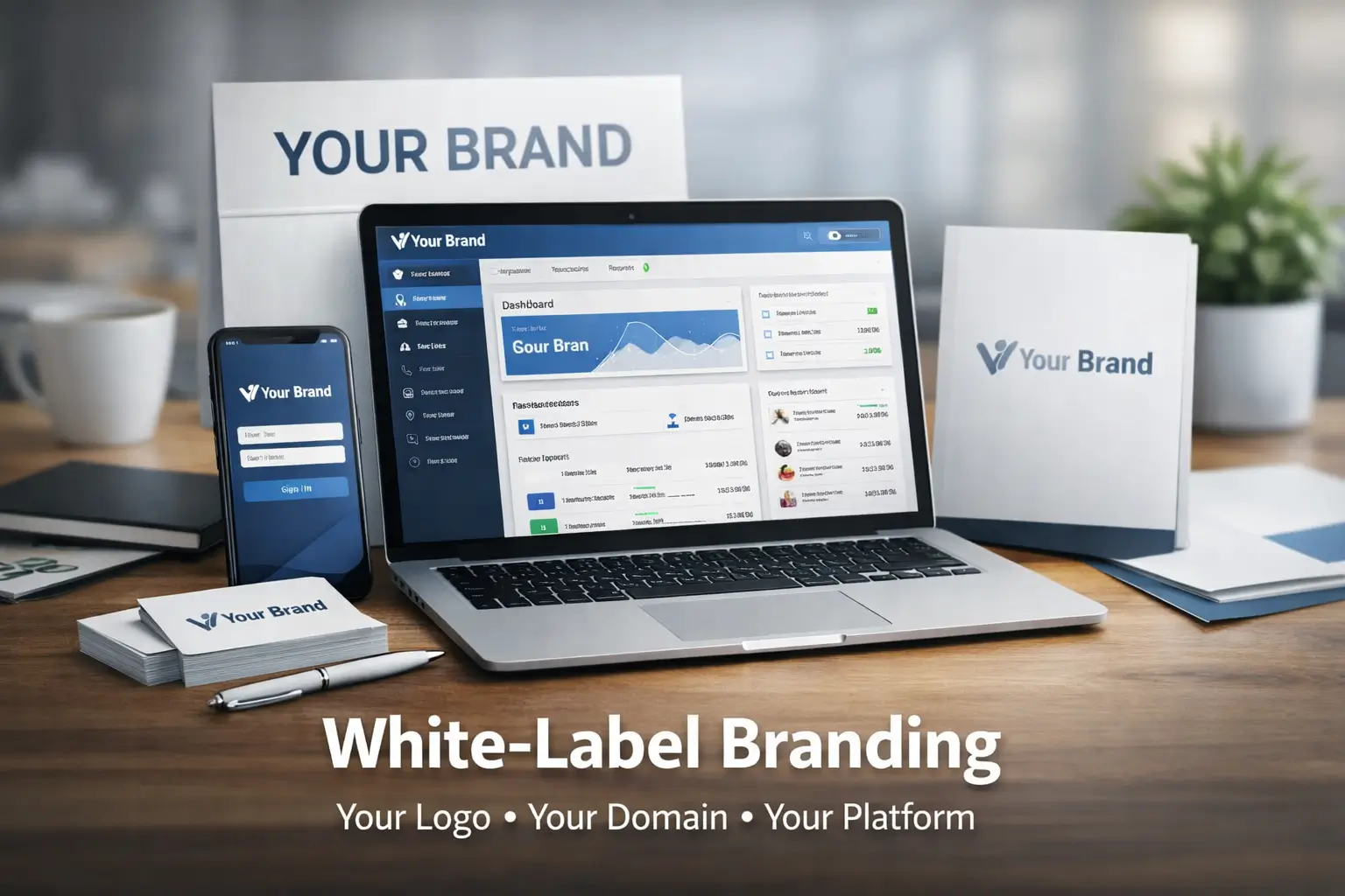 White‑label branding example