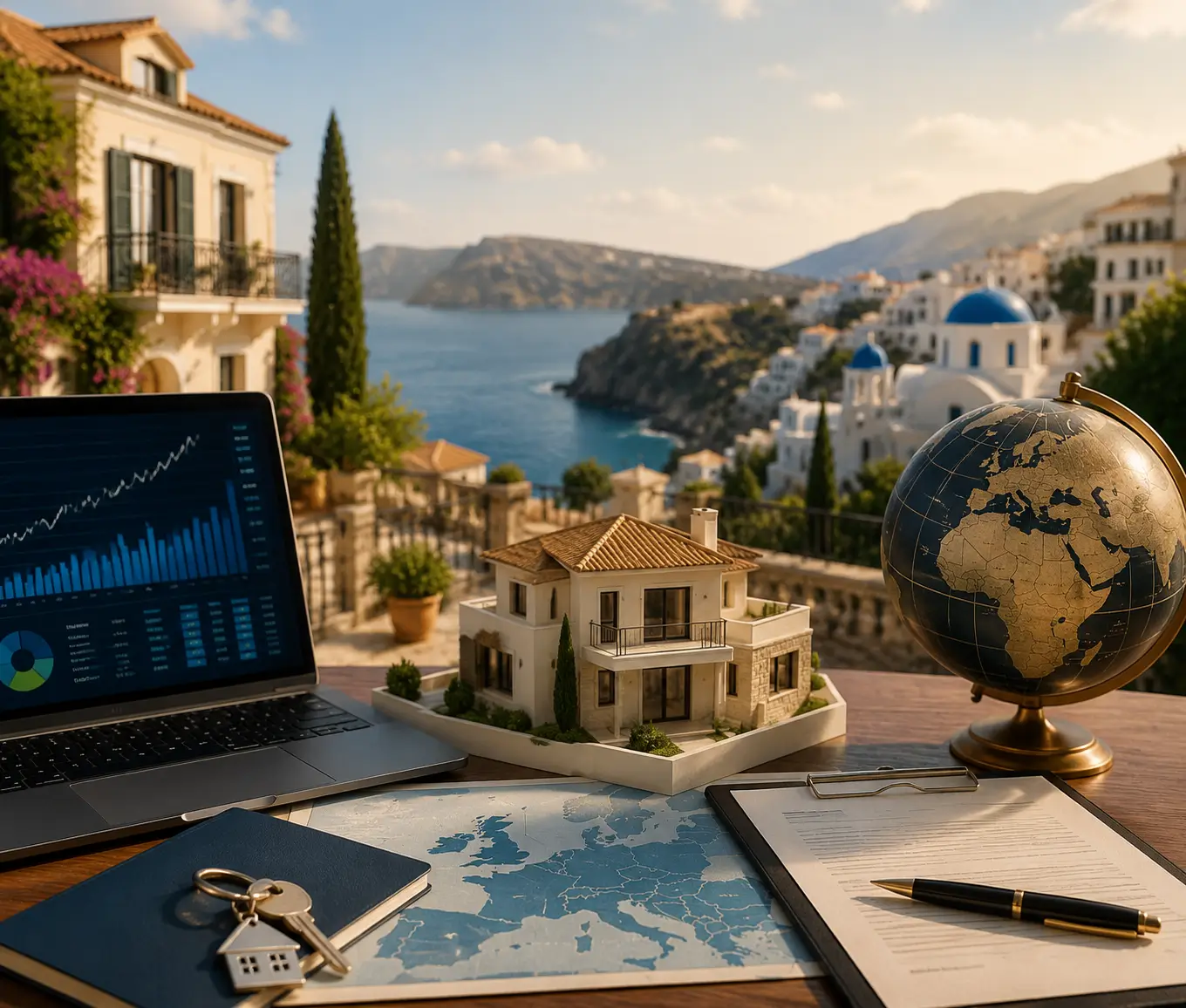 Using securities or investment portfolios as loan collateral for buying property in Europe