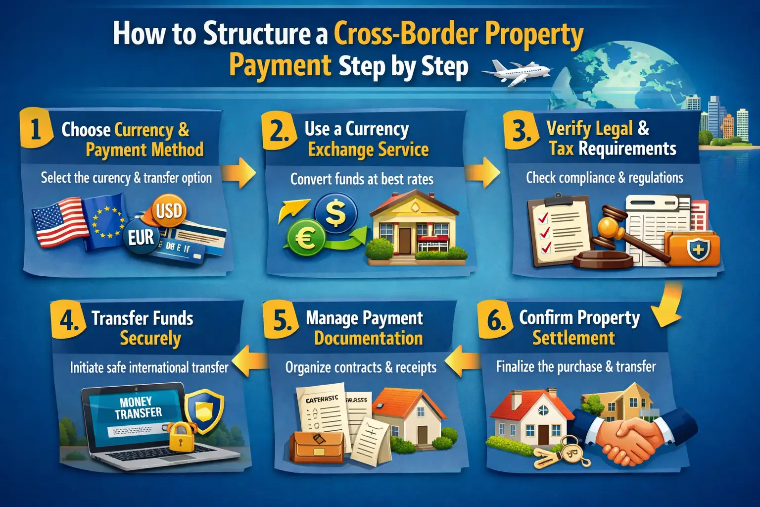 How to Structure a Cross-Border Property Payment Step by Step